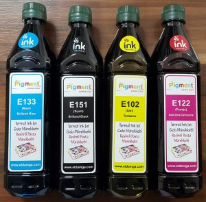 Resimli pasta mürekkebi 